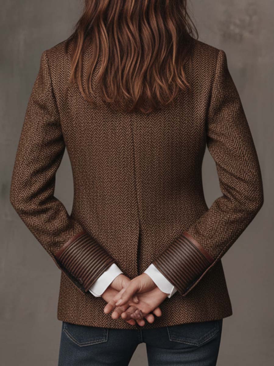 Gisella | Blazer con Inserti a Zigzag