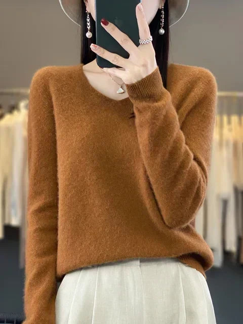 Priscilla | Maglione Ampio in Lana Leggera