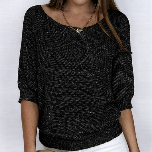 Luigia - Maglione elegante in maglia intrecciata