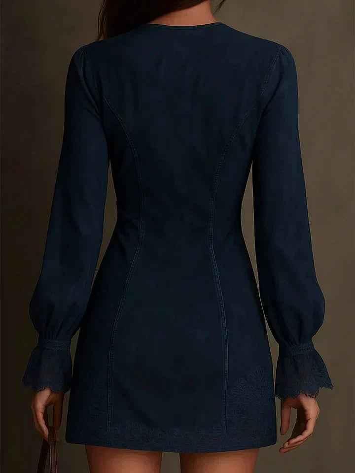 Debbie | Vestito Mini in Camoscio