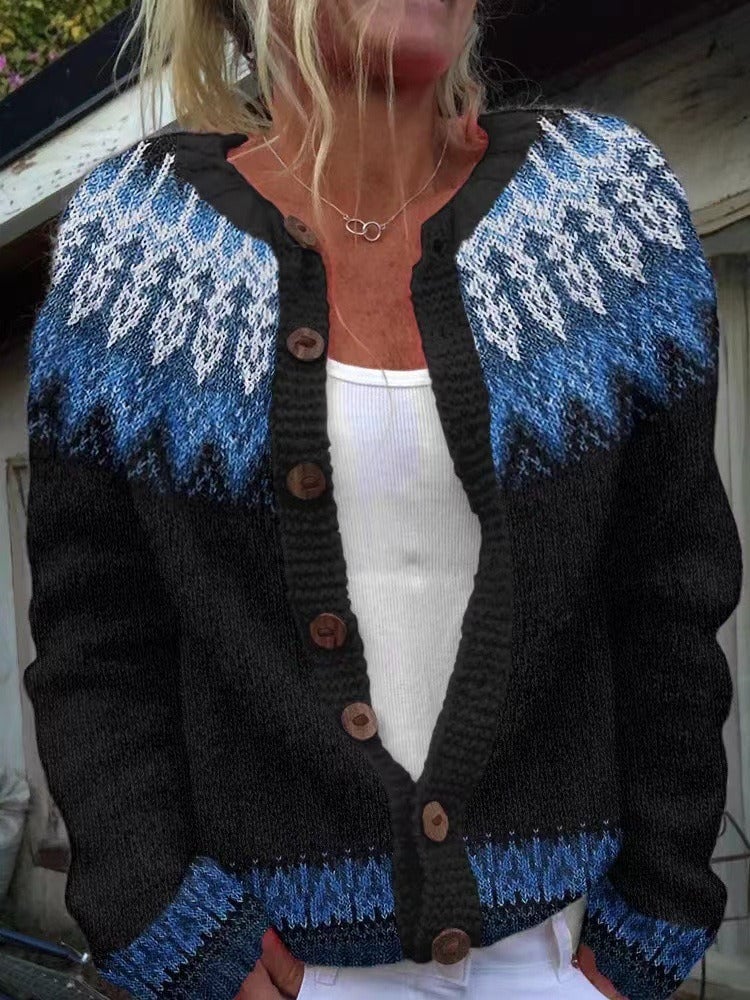Emily | Cardigan Vintage in Maglia Accogliente