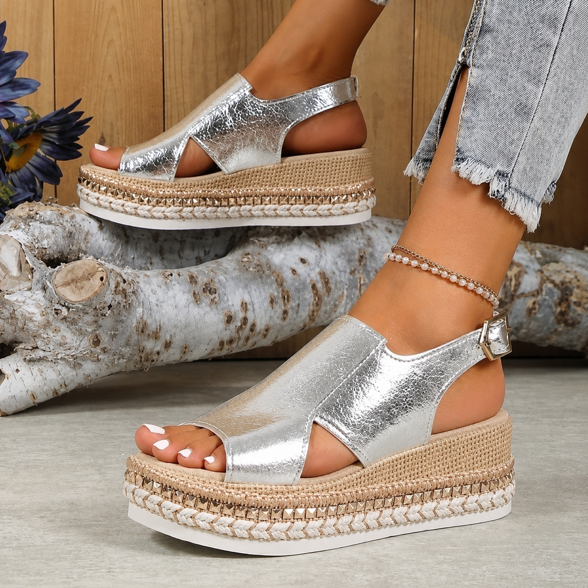 Veronica | Sandali Comfort Ortopedici con Suola Antiscivolo