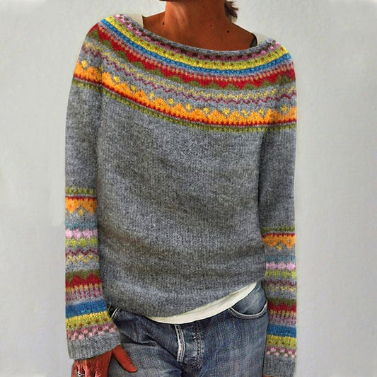Mira™ | Maglione Retro d'Autunno