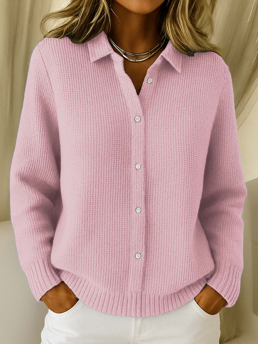 Maeve – Cardigan Classico in Maglia con Bottoni