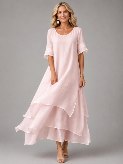 Letizia™ | Abito Lungo Flowing Grace