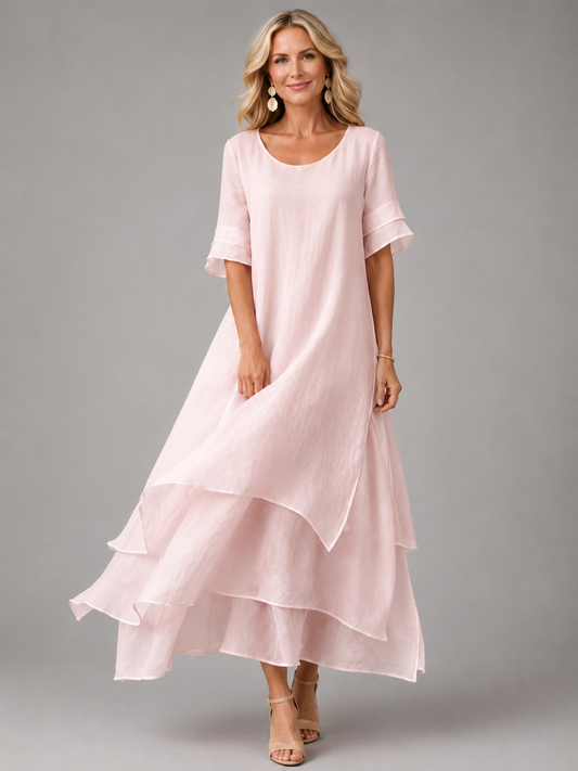 Letizia™ | Abito Lungo Flowing Grace