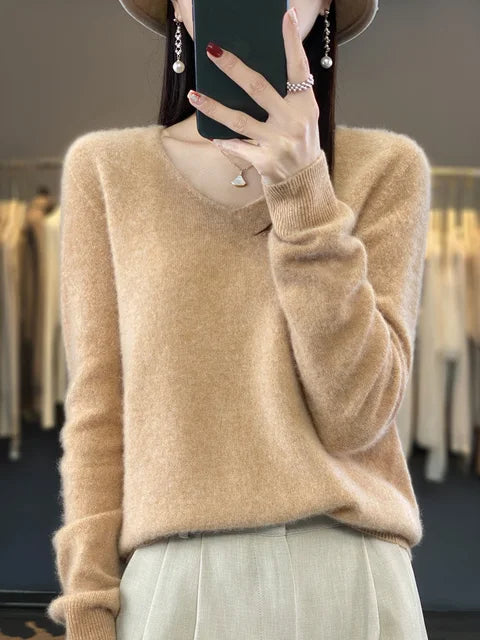 Priscilla | Maglione Ampio in Lana Leggera