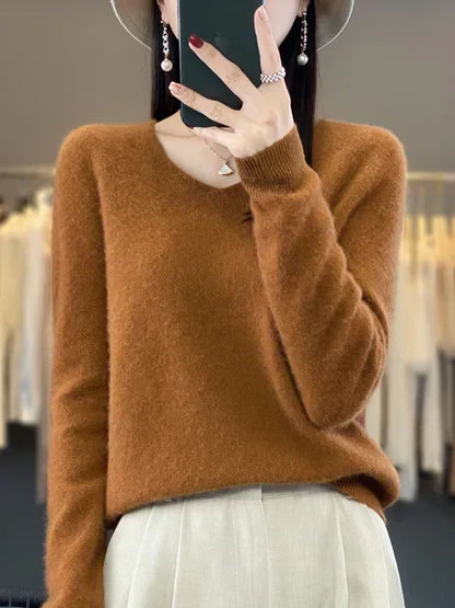 Priscilla | Maglione Ampio in Lana Leggera