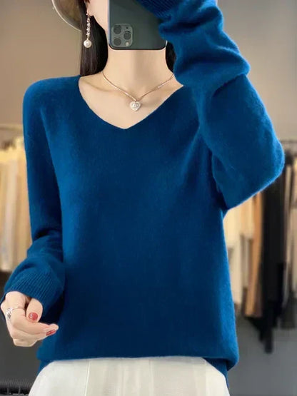Priscilla | Maglione Ampio in Lana Leggera
