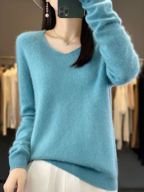 Priscilla | Maglione Ampio in Lana Leggera