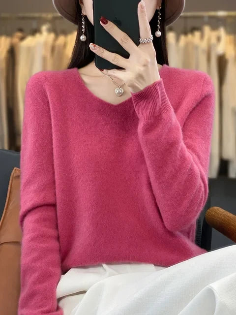 Priscilla | Maglione Ampio in Lana Leggera