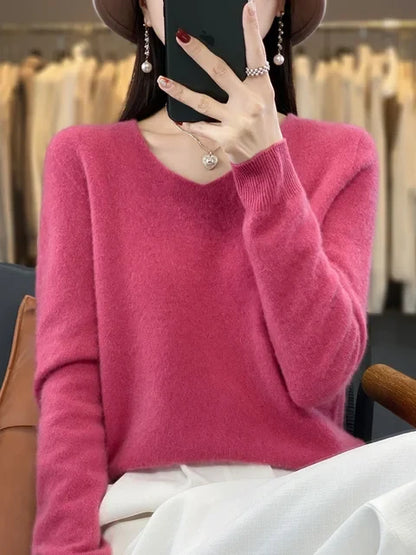 Priscilla | Maglione Ampio in Lana Leggera