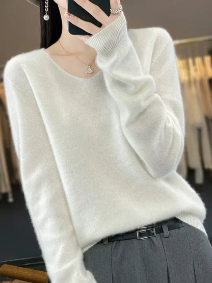 Priscilla | Maglione Ampio in Lana Leggera