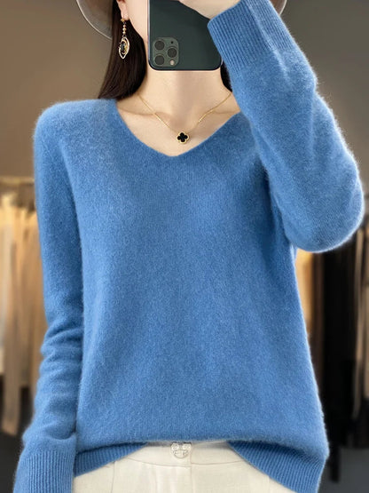 Priscilla | Maglione Ampio in Lana Leggera