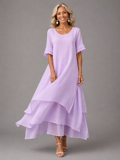 Letizia™ | Abito Lungo Flowing Grace