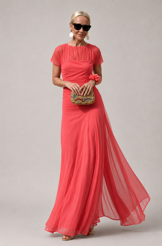 Lavinia™ | Abito in chiffon