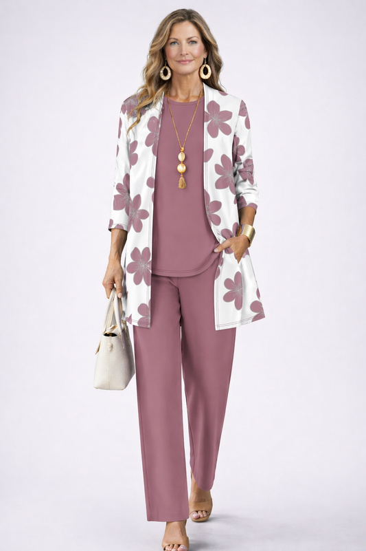 Tina - Completo Tre Pezzi Eleganza Classica