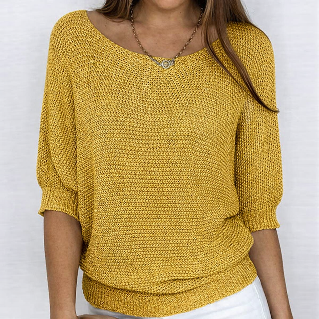 Luigia - Maglione elegante in maglia intrecciata