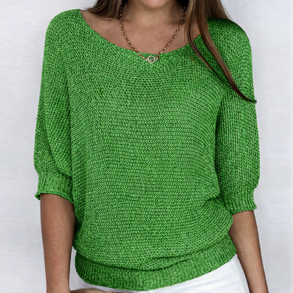 Luigia - Maglione elegante in maglia intrecciata