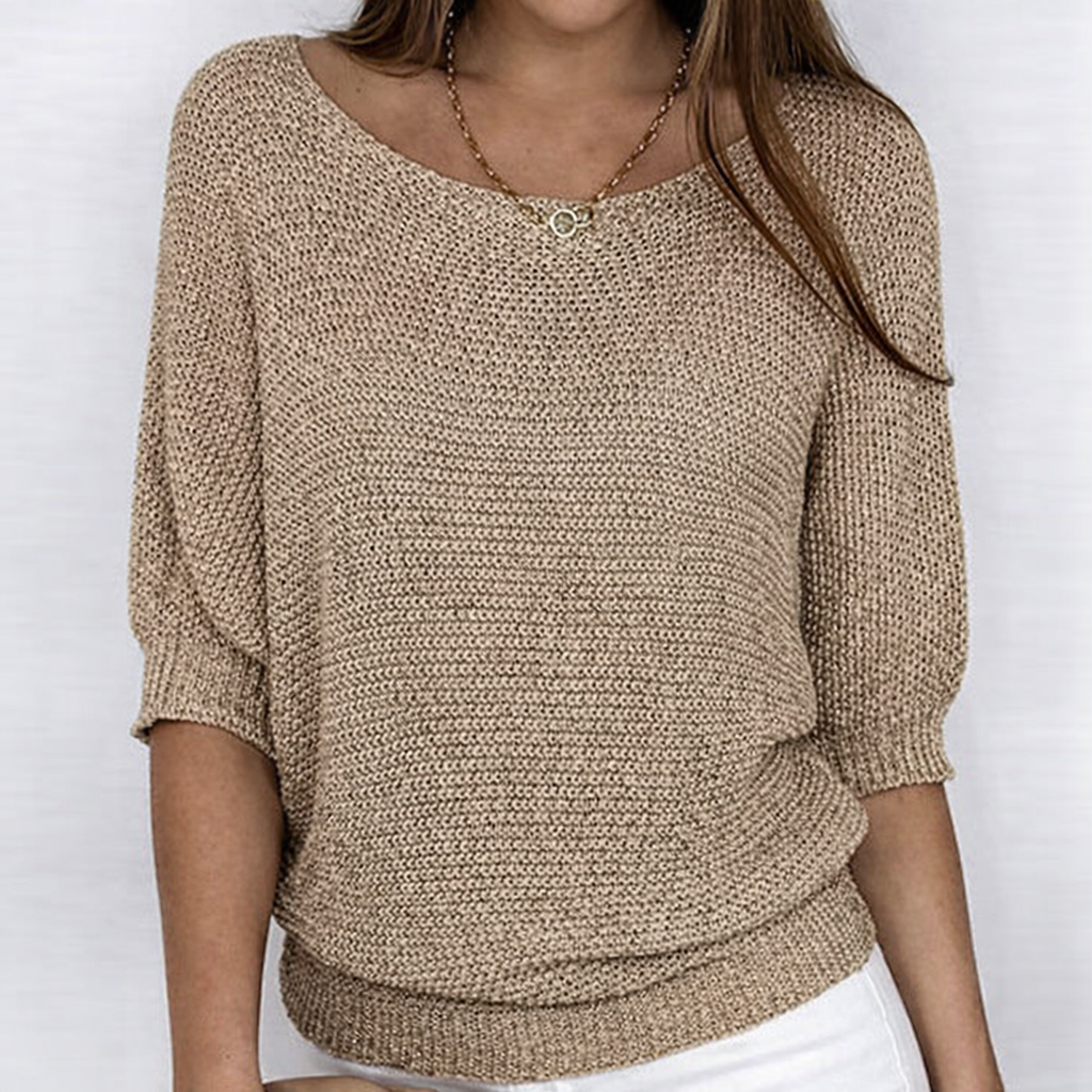 Luigia - Maglione elegante in maglia intrecciata