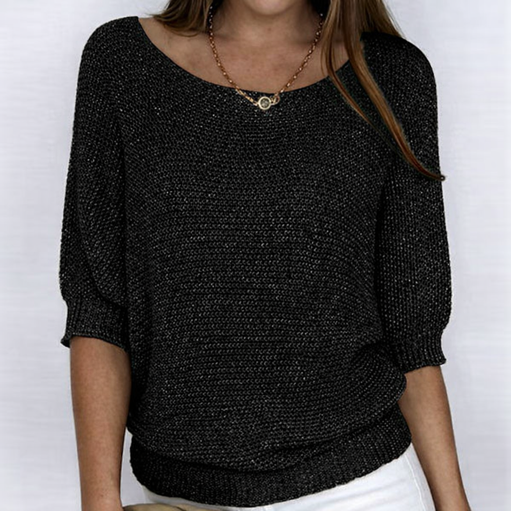 Luigia - Maglione elegante in maglia intrecciata