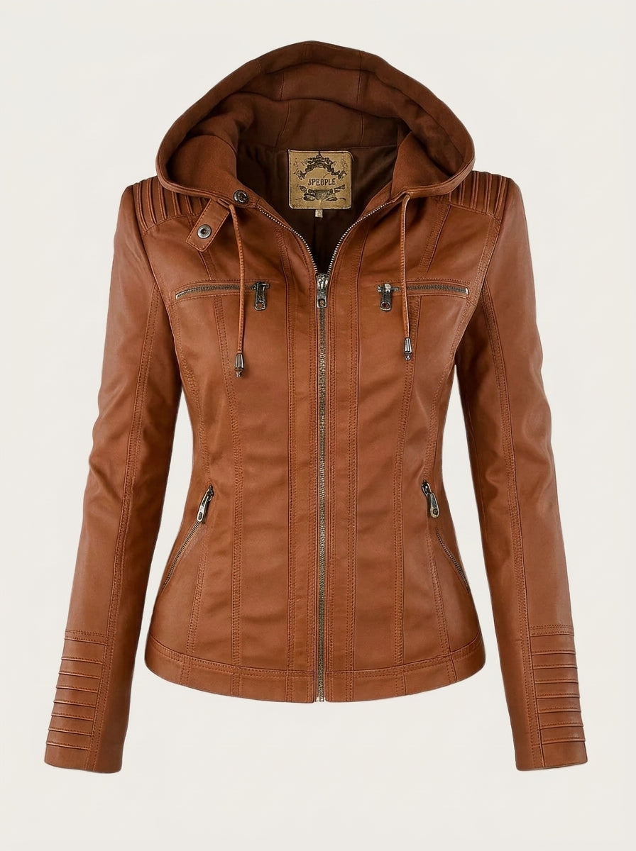 Macarena - Giacca in Pelle Resistente ed Elegante