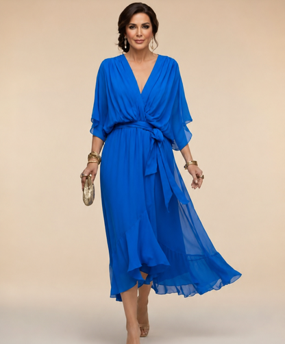 Monica | Abito con scollo a V