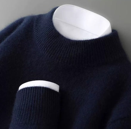 Maglione Cashmere Collo Medio