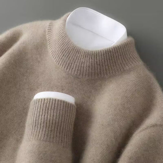 Maglione Cashmere Collo Medio