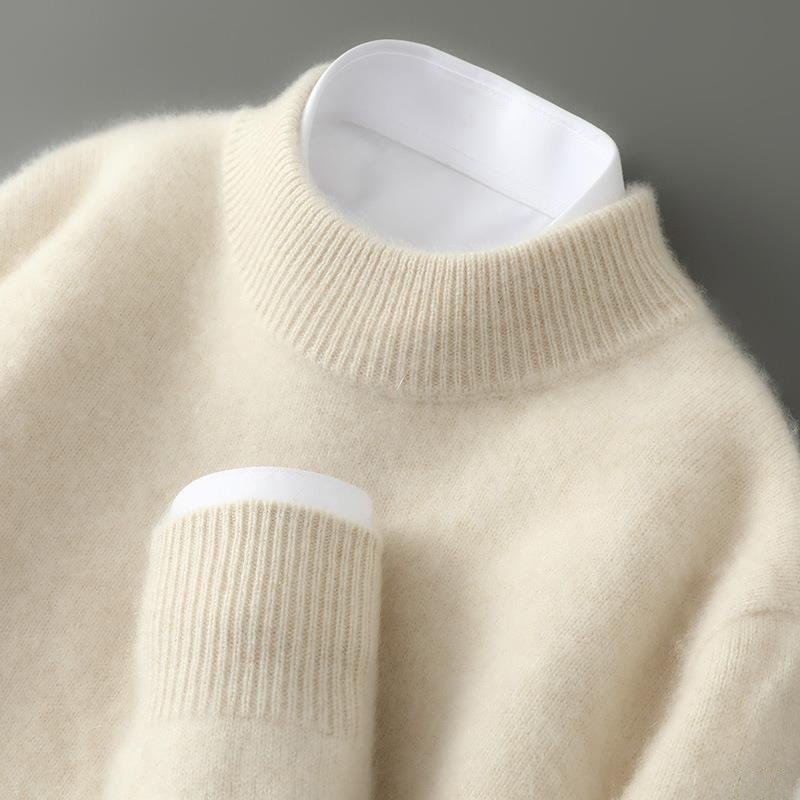 Maglione Cashmere Collo Medio