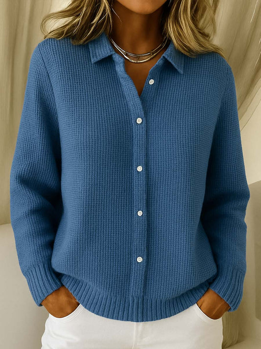 Maeve – Cardigan Classico in Maglia con Bottoni