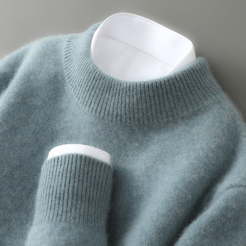 Maglione Cashmere Collo Medio