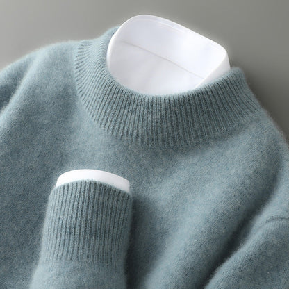 Maglione Cashmere Collo Medio