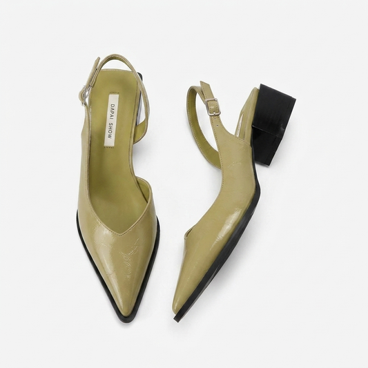 Emma | Scarpe Slingback Ortopediche con Tacco Comodo