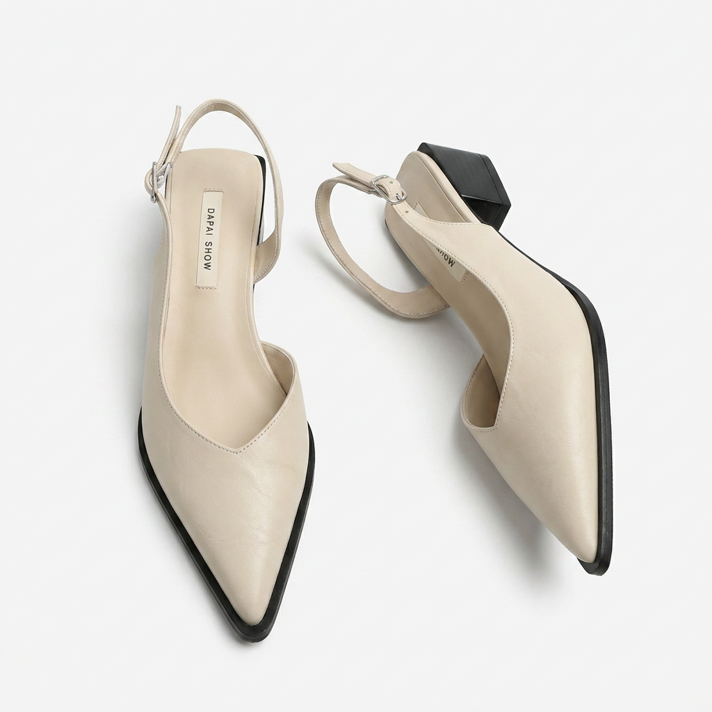 Emma | Scarpe Slingback Ortopediche con Tacco Comodo