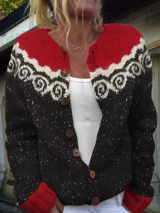 Nova | Cardigan Vintage in Maglia Accogliente