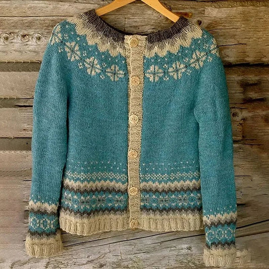 Isabella | Cardigan Vintage in Maglia Accogliente