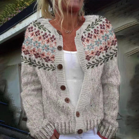 Olivia | Cardigan Vintage in Maglia Accogliente