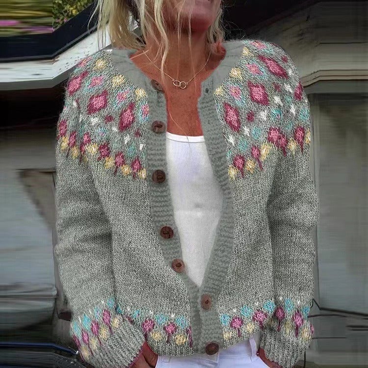 Scarlett | Cardigan Vintage in Maglia Accogliente