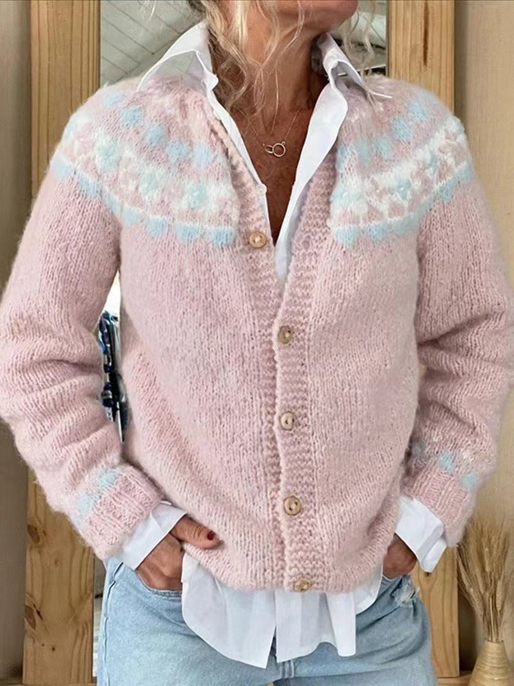 Eleanor | Cardigan Vintage in Maglia Accogliente