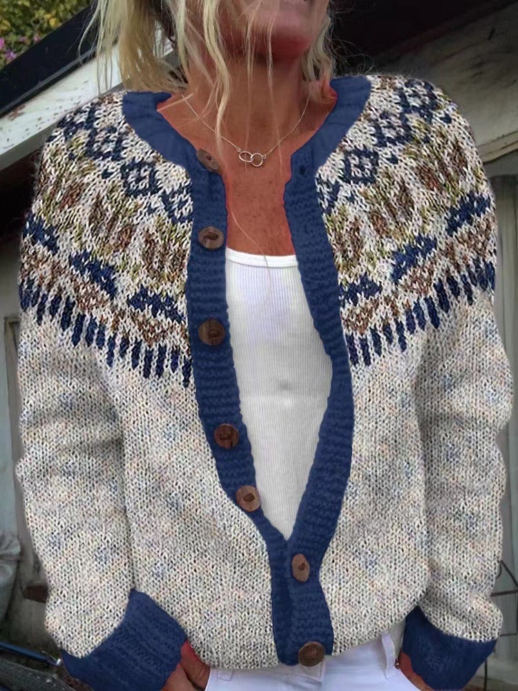 Elizabeth | Cardigan Vintage in Maglia Accogliente