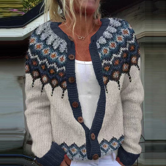 Mila | Cardigan Vintage in Maglia Accogliente