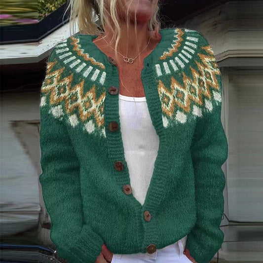 Riley | Cardigan Vintage in Maglia Accogliente