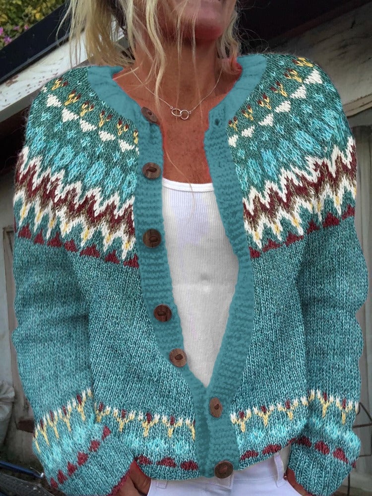 Lily | Cardigan Vintage in Maglia Accogliente