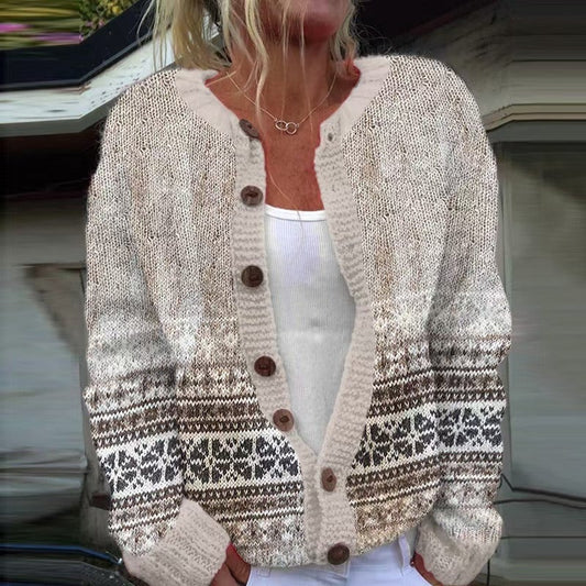 Charlotte | Cardigan Vintage in Maglia Accogliente