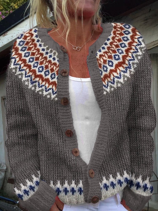 Avery | Cardigan Vintage in Maglia Accogliente