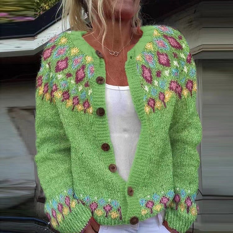 Stella | Cardigan Vintage in Maglia Accogliente
