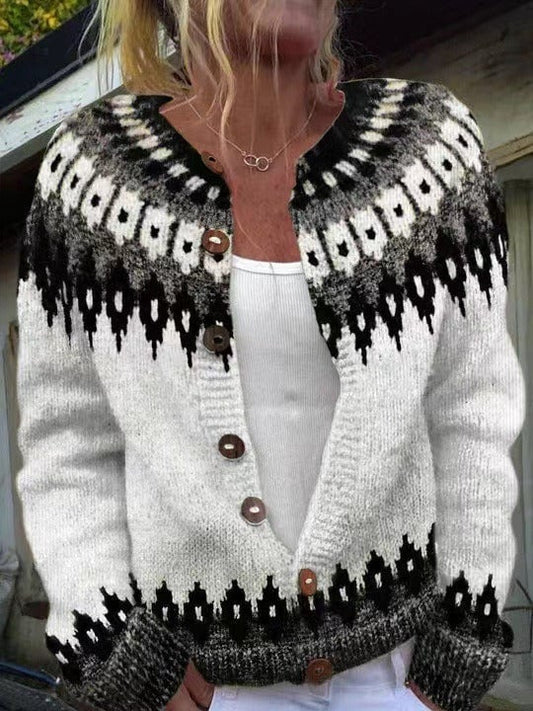 Aurora | Cardigan Vintage in Maglia Accogliente