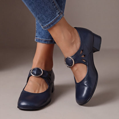 Giuseppina | Ballerine Mary Jane Comfort in Similpelle